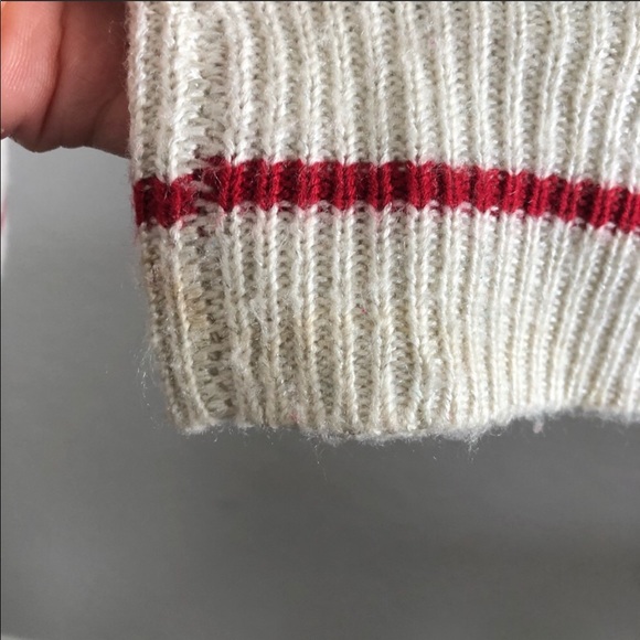 Mossimo Reindeer Christmas Sweater Pullover Crew - Picture 7 of 16